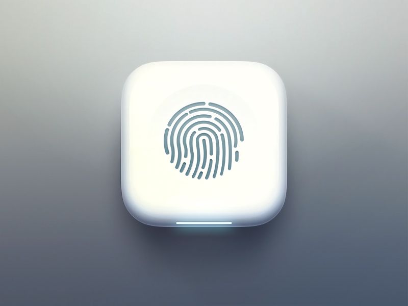 800x600 Fingerprint Icon Let's Dribbble App Icon, Mobile App Icon