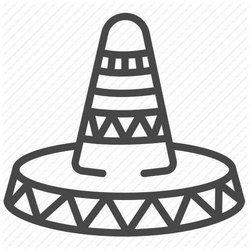 512x512 Cinco De Mayo, Costume, Hat, Mexican, Mex Traditional Icon