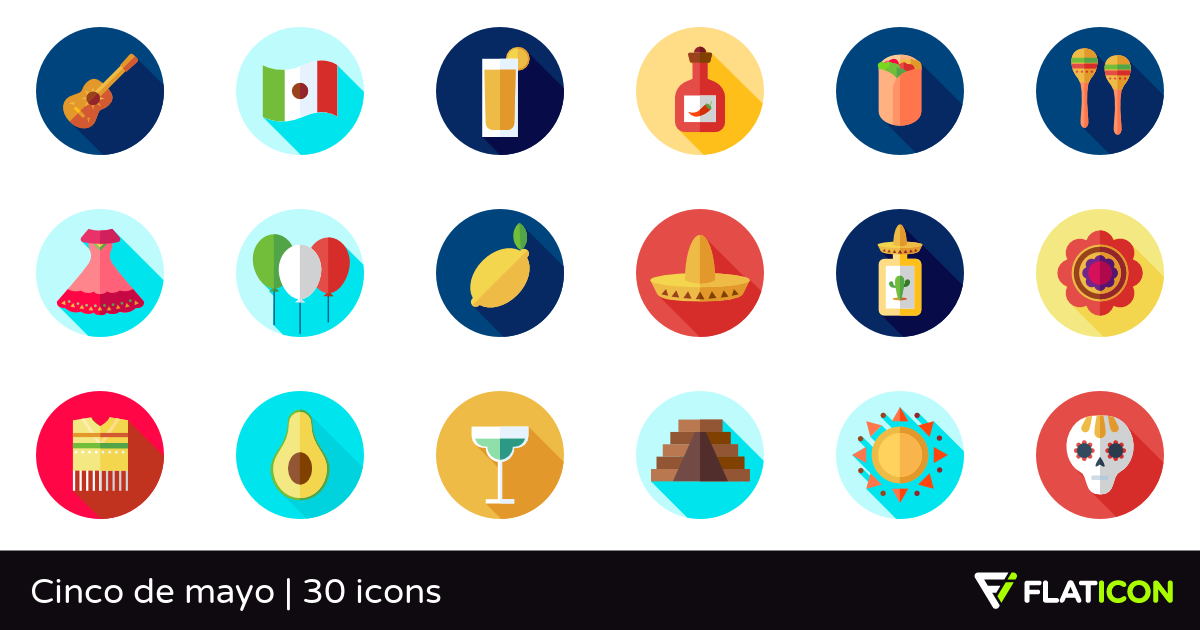 1200x630 Cinco De Mayo Free Icons