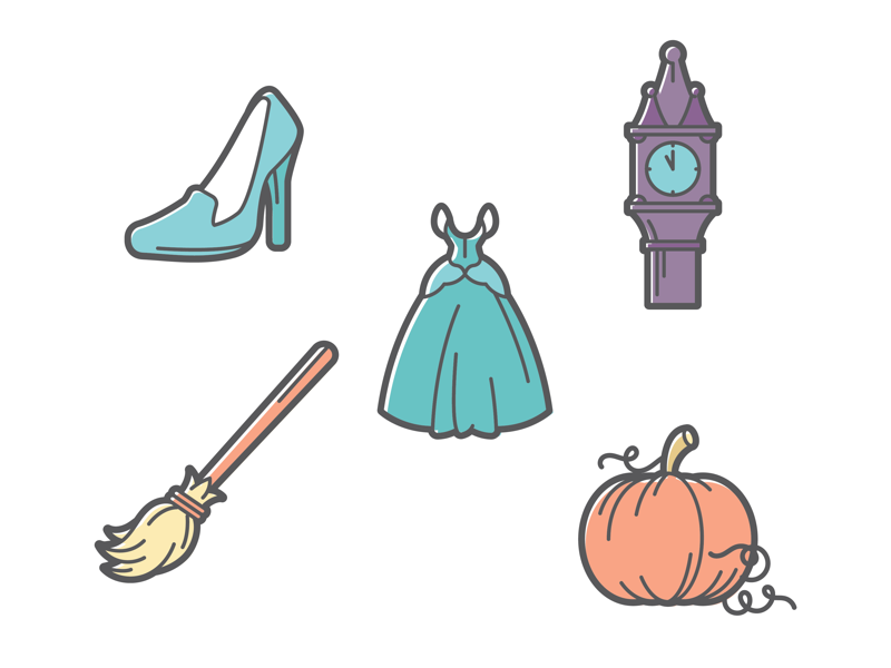 800x600 Cinderella Icon Pack