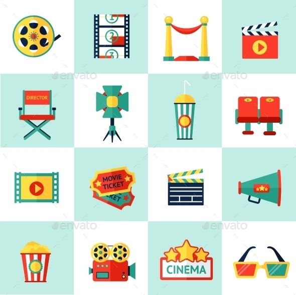 590x589 Cinema Icon Set My Board Icon Set, Cinema, Icon Design
