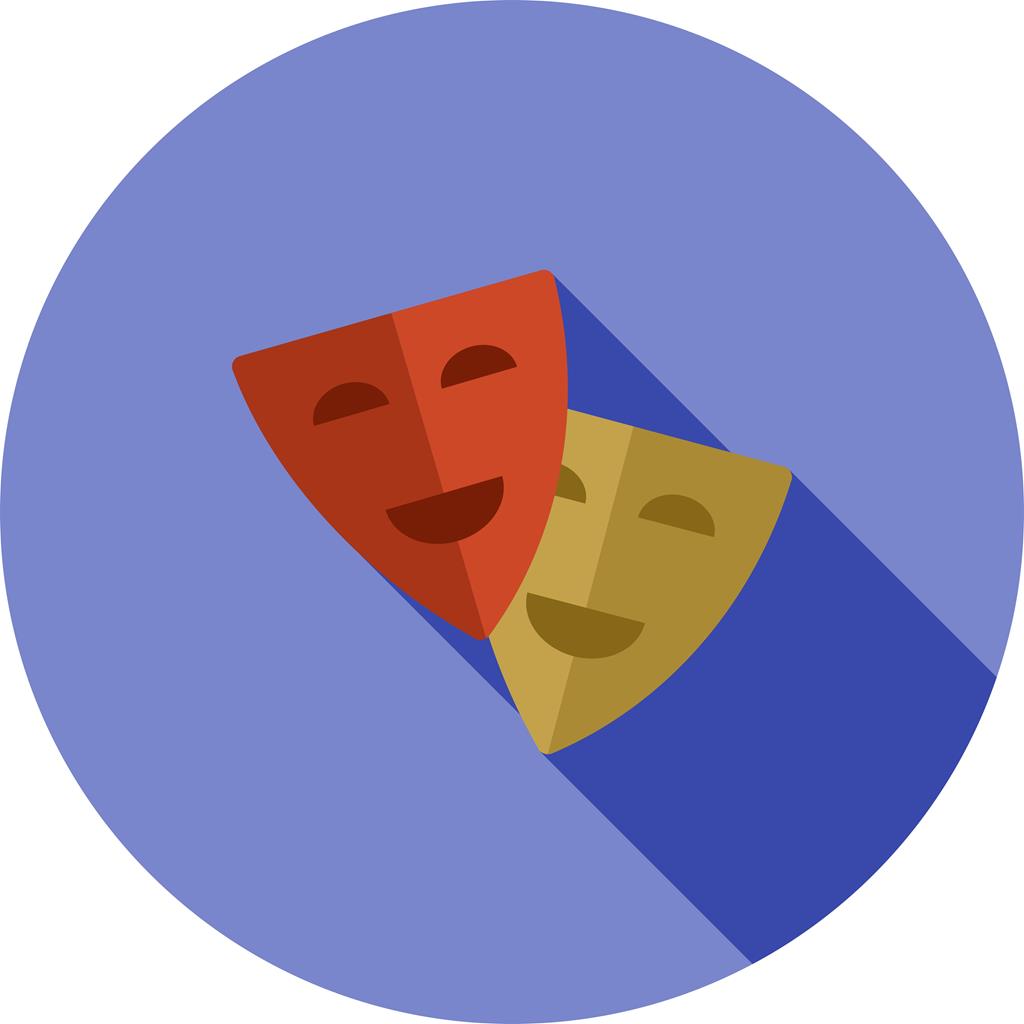 1024x1024 Theater Flat Shadowed Icon