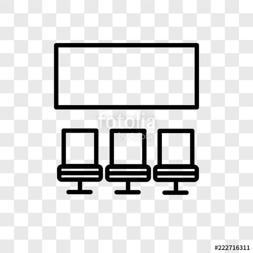 500x500 Cinema Icons Isolated On Transparent Background Modern