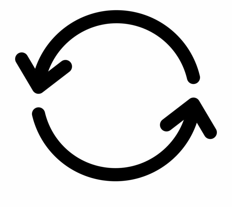 920x821 Arrow, Circle, Rotation, Black And White, Text Png