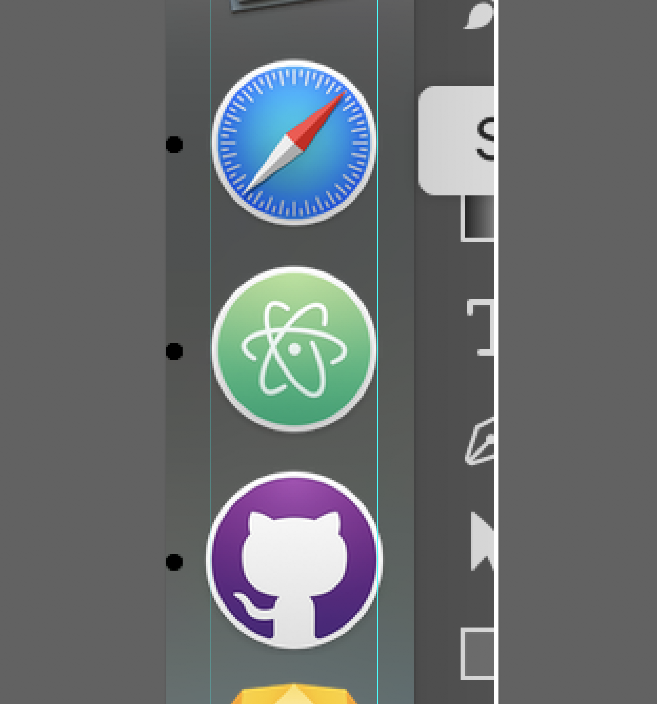 2184x2338 Desktop Dock Icon Doesn't Match Size Of Other Circle Icons Issue