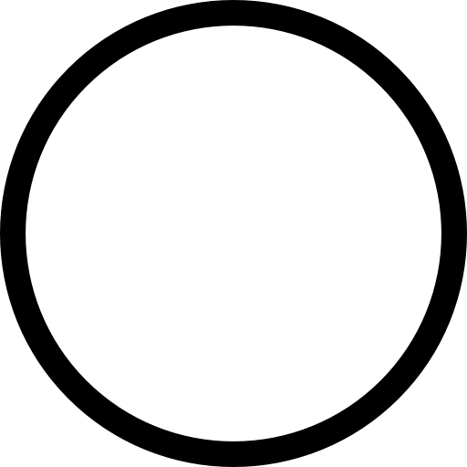 512x512 Circle Outline Icons Free Download