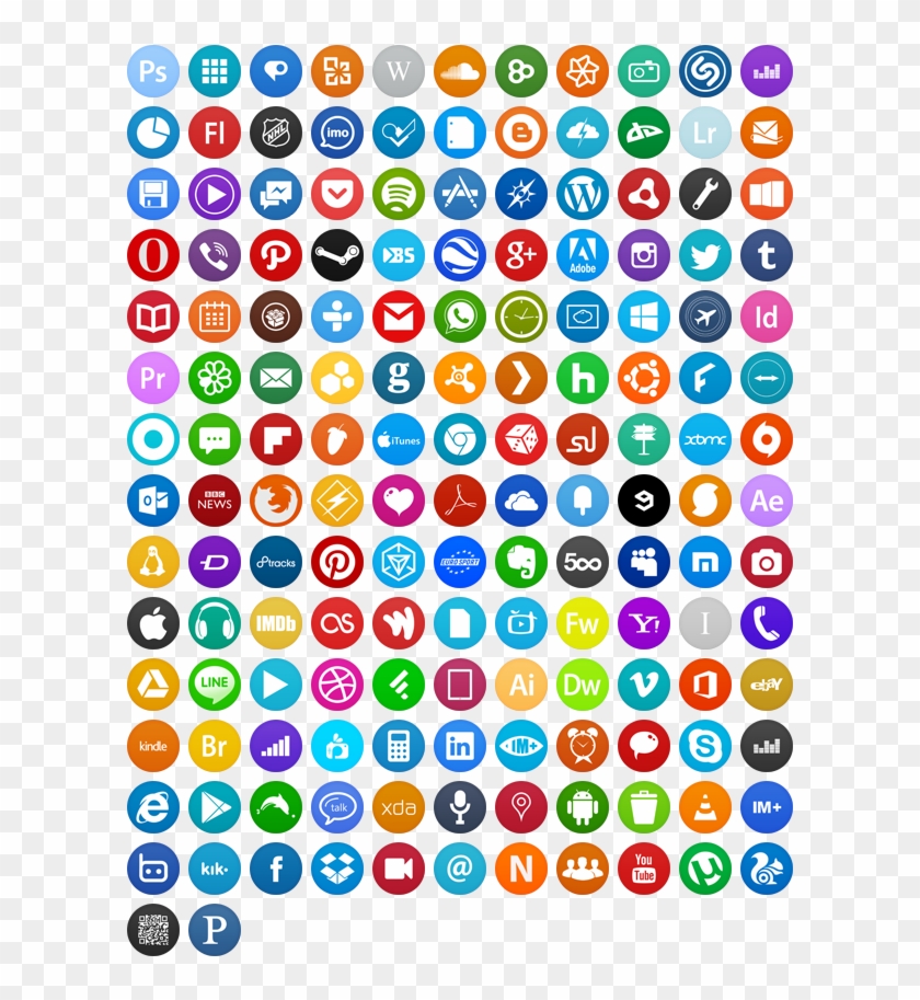 840x913 Circle Icon Pack