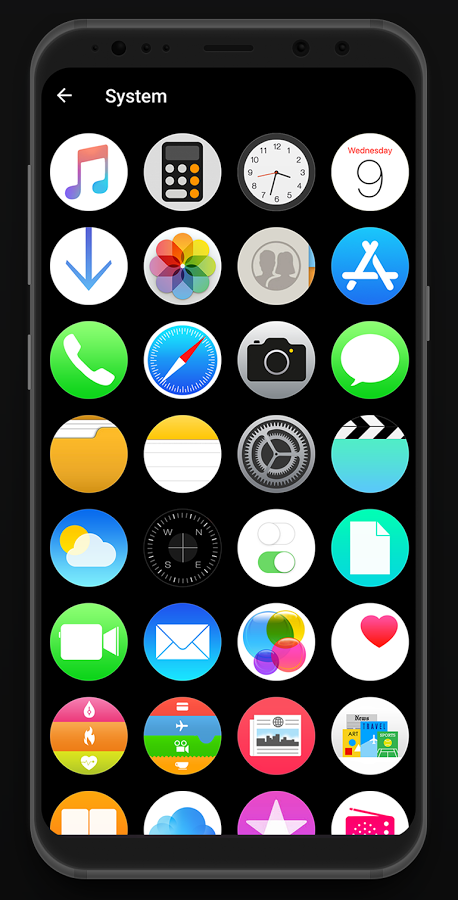458x900 Circle Ui