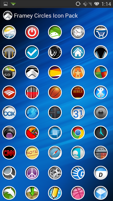 450x800 Framey Circle Icon Pack Download Apk For Android