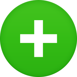 256x256 Text Plus Icon Circle Addon Iconset