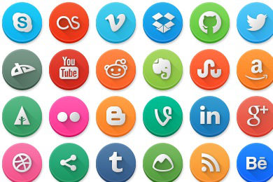 Hand Picked, Free Social Icon Packs Sitepoint 390x260 Hand Picked, Free Social Icon Packs Sitepoint