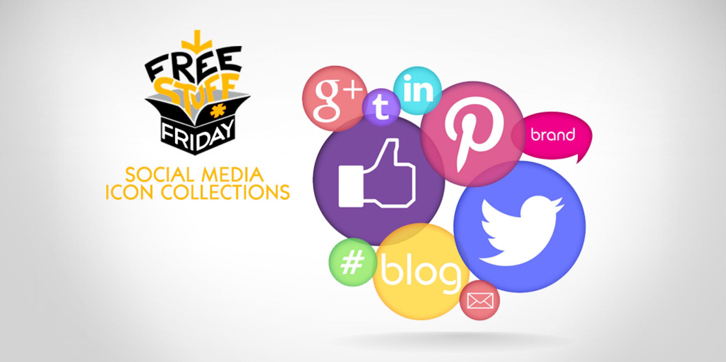 Free Stuff Friday Social Media Icon Collections 2312x1154 Free Stuff Friday Social Media Icon Collections