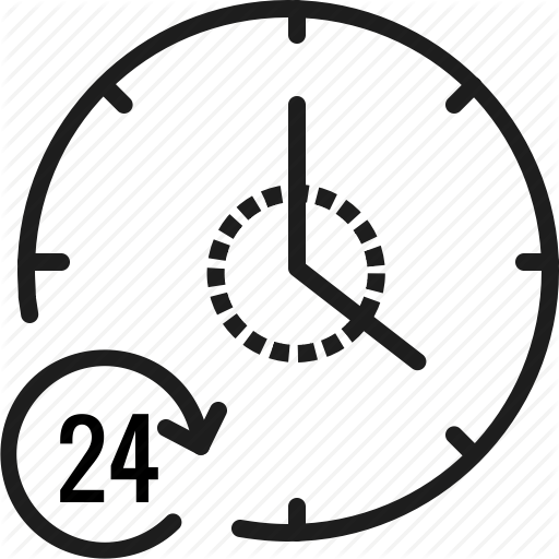 512x512 Circle, Clock, Delivery, Fast, Shipping, Sign, Time Icon