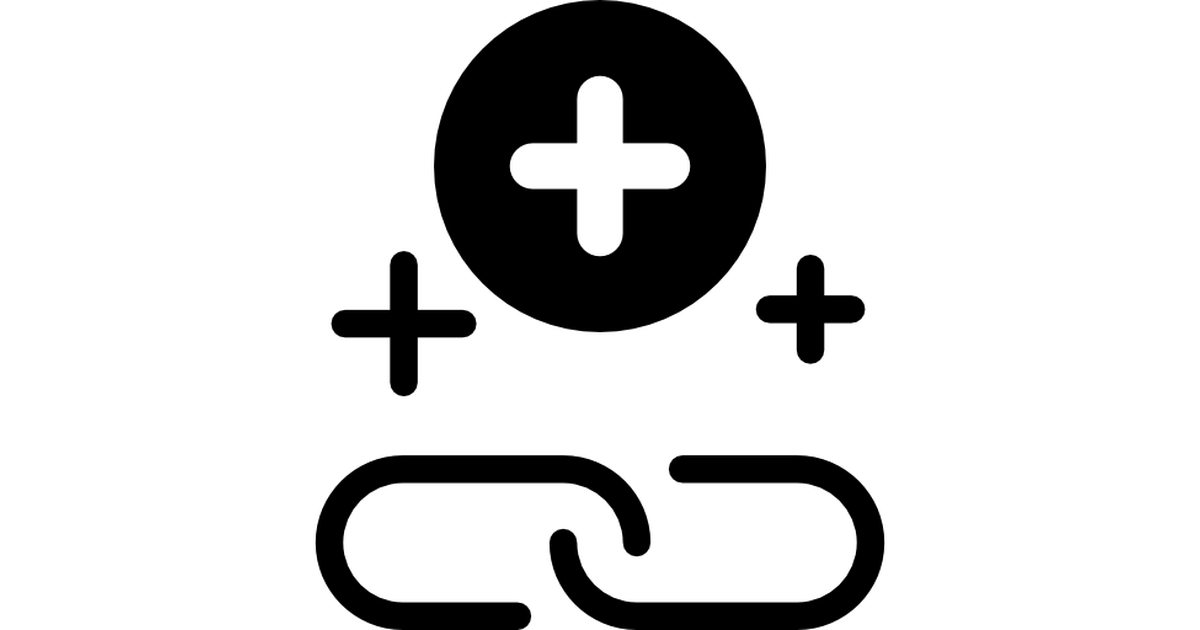 Chain Links Symbol With Plus Signs In A Circle Free Vector Icons 1200x630 Chain Links Symbol With Plus Signs In A Circle Free Vector Icons