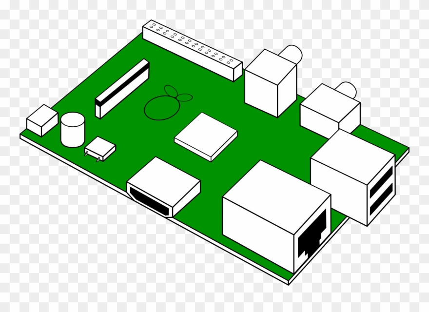 880x640 Circuit Board Clipart