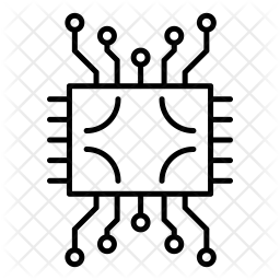 Circuit Icon Of Line Style 256x256 Circuit Icon Of Line Style