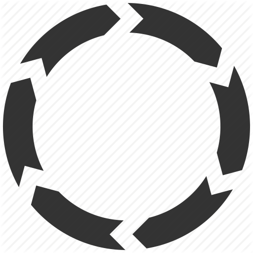 512x512 Circling, Circulation, Cycle, Recycle, Refresh, Rotate Arrows