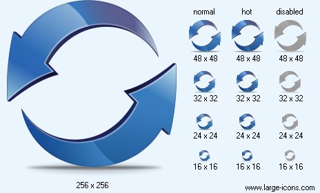 464x280 Circulation Icon Image Large Time Icons