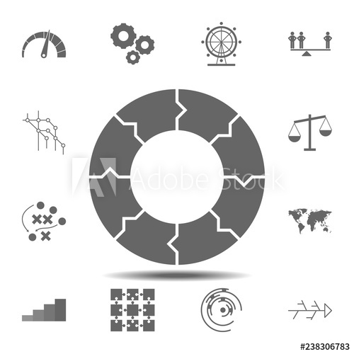 500x500 Circulation Icon Simple Glyph Vector Element Of Charts