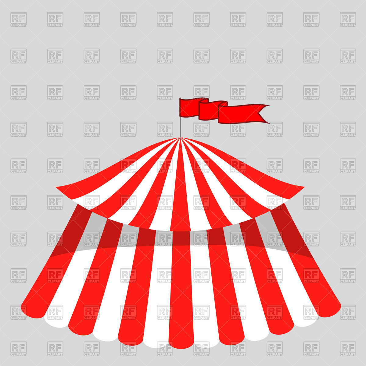Circus Tent Icon Vector Image Of Objects 1200x1200 Circus Tent Icon Vector Image Of Objects