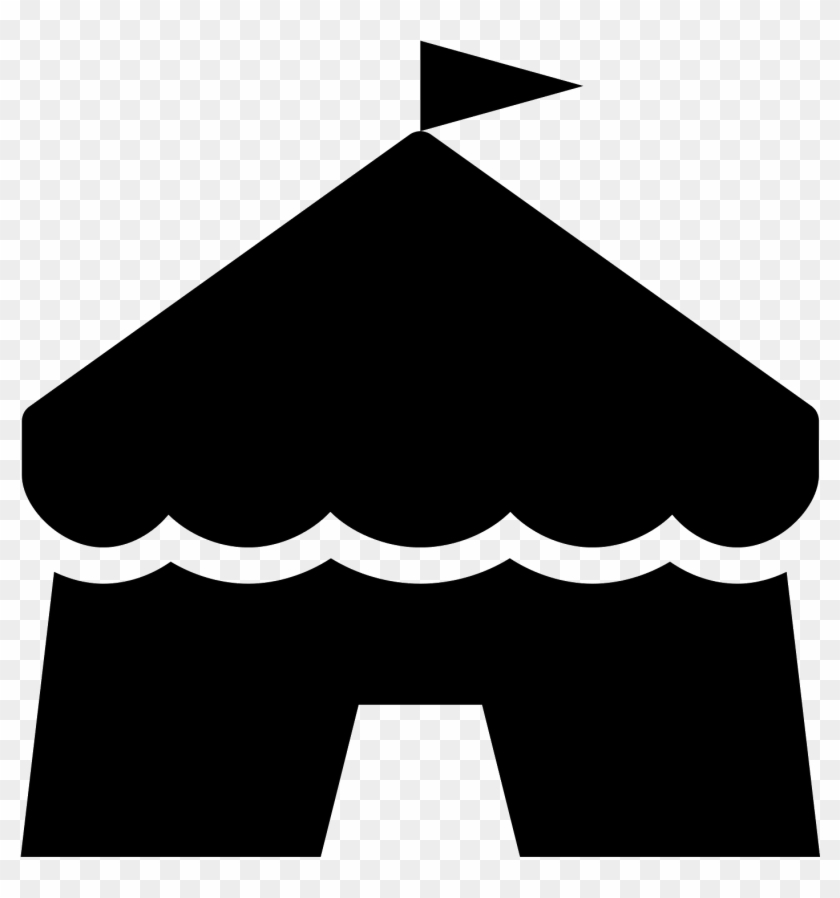 Circus Tent Filled Icon 840x898 Circus Tent Filled Icon