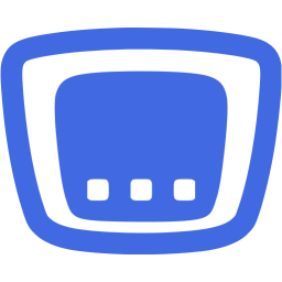 256x256 Royal Blue Cisco Router Icon