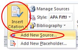 252x164 Ms Reference Insert Citation Icon Science Library
