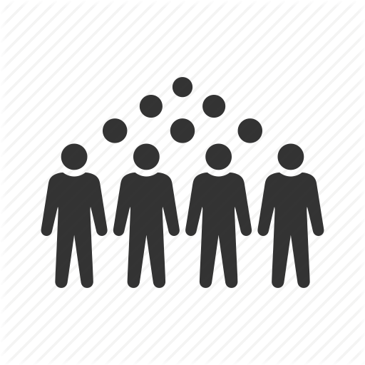 512x512 Citizens, Community, Crowd, March, Personnel, Population, Staff Icon