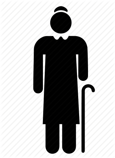 375x512 Cane, Grandmother, Old Lady, Retired, Senior, Senior Citizen, User