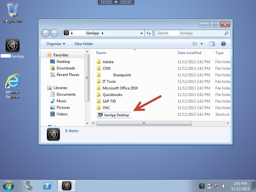 818x614 Hide Xenapp Full Desktopxendesktop Icons From Wi Services