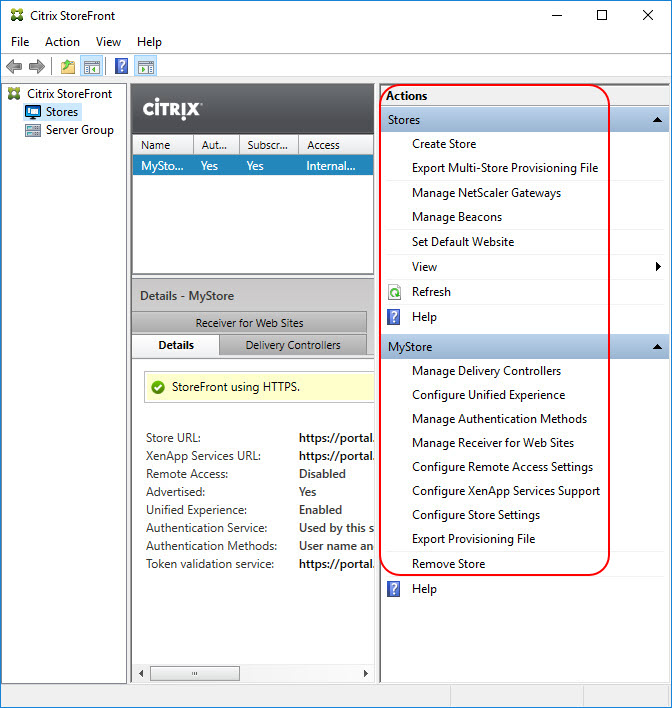 672x708 Translating The Citrix Storefront Console To Powershell