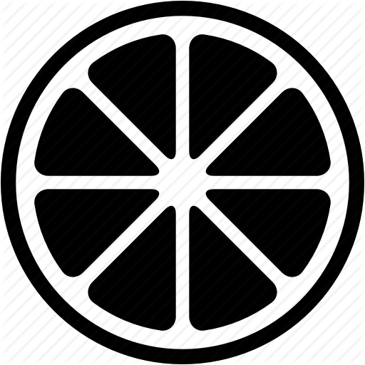 512x512 Citrus, Fruits, Garnish, Lemon, Lime, Orange, Slice Icon