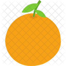 256x256 Citrus Icon Of Flat Style