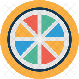 256x256 Citrus Icon Of Rounded Style