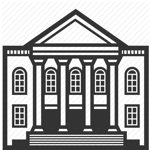 512x512 Bank, Banking, Building, City Hall, House, Office, Town Office Icon