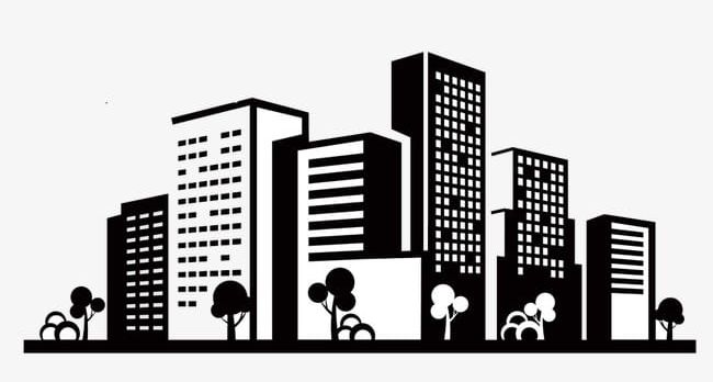 650x348 Building City Icons Png, Clipart, Black, Building, Building