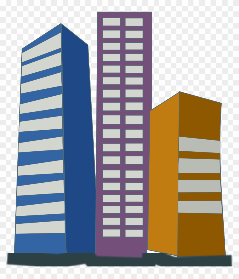 840x979 Office Clipart City Building