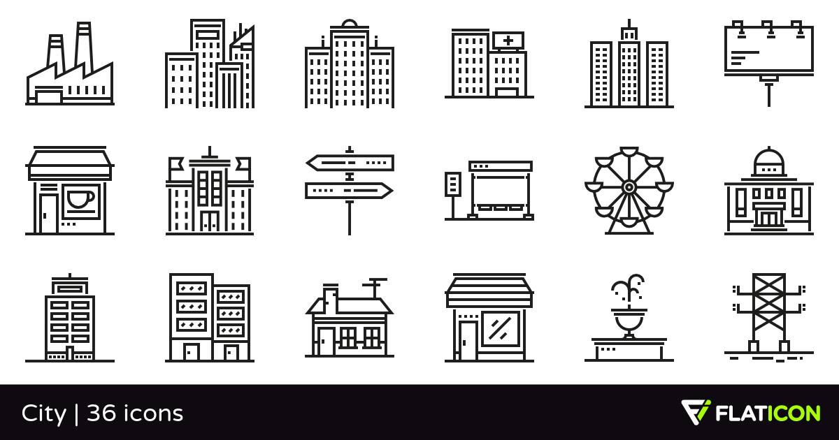 1200x630 City Free Icons