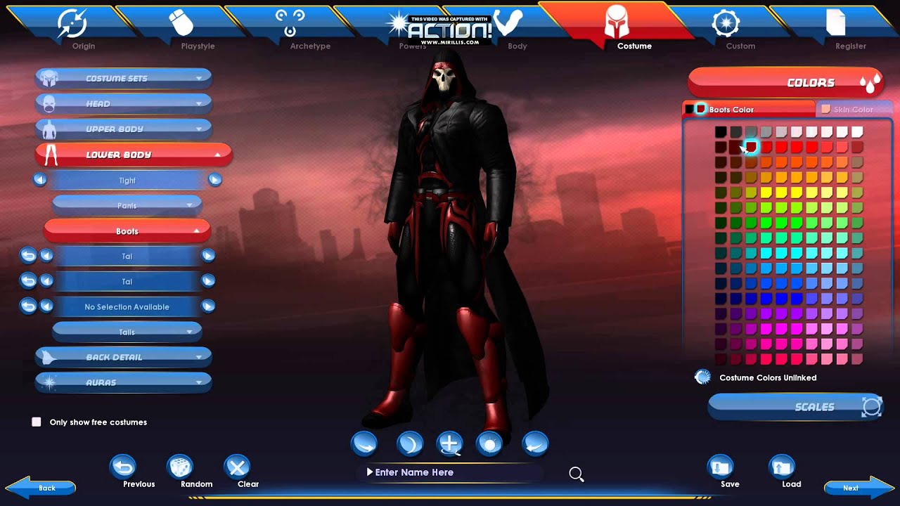 1280x720 City Of Heroes Icon Character Creator Darkojin