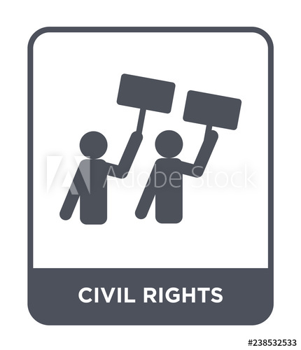 430x500 Civil Rights Icon Vector