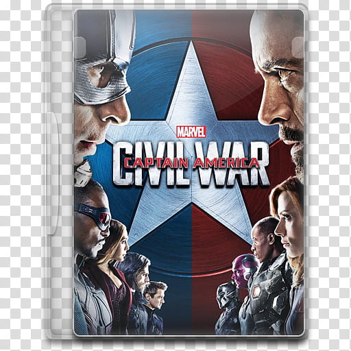 512x512 Movie Icon Captain America, Civil War Transparent Background Png