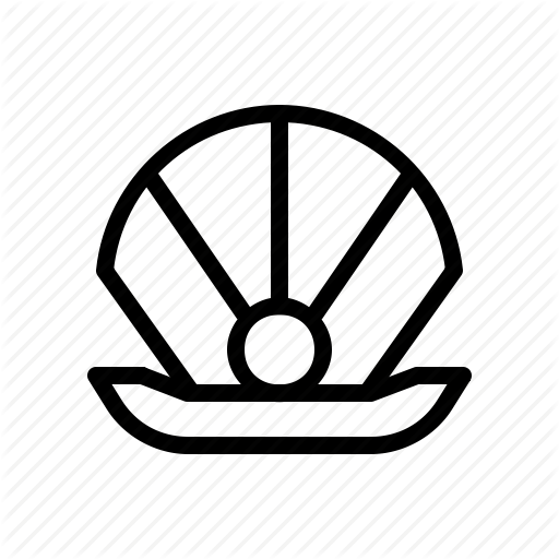512x512 Clam, Marine, Mollusc, Oyster, Pearl, Sea, Shell Icon