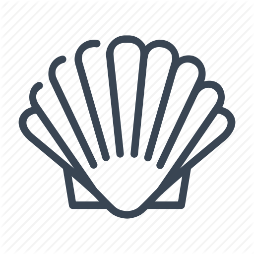 512x512 Clam, Scallop, Shell, Shellfish Icon