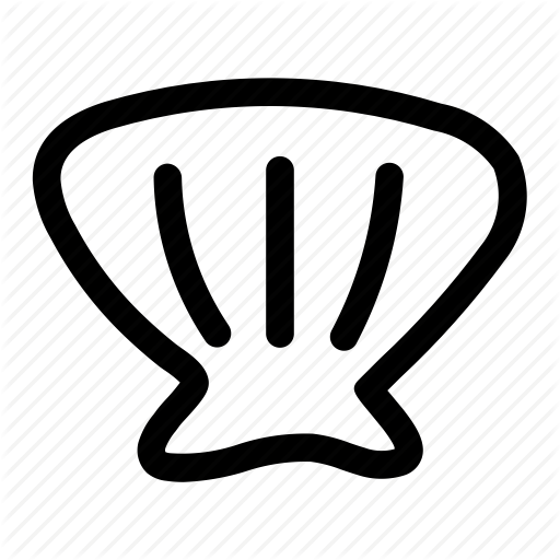512x512 Animal, Clam, Food, Non, Sea, Shell, Veg Icon