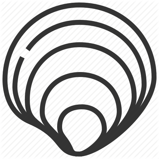 512x512 Clam, Food, Seafood, Seashell, Shell Icon