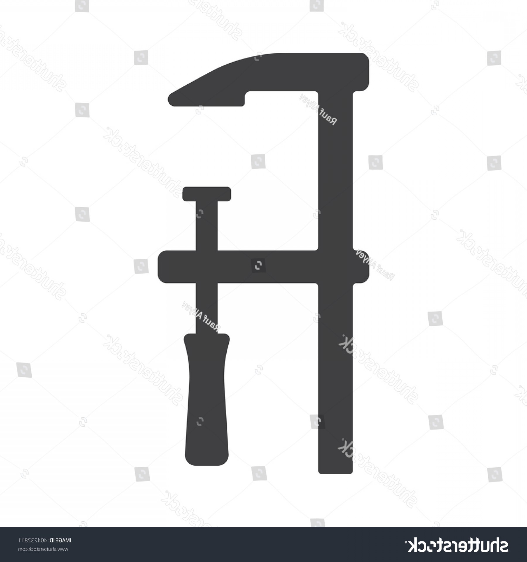 1800x1920 Clamp Icon Vector Illustration On White Soidergi