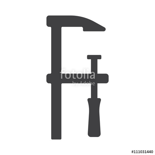 500x500 Clamp Icon Stock Image And Royalty Free Vector On Fotolia