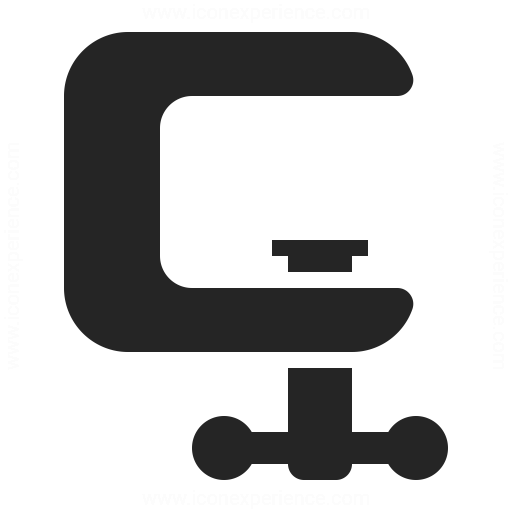 512x512 C Clamp Icon Iconexperience