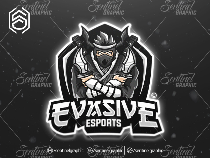 800x600 Evasive Clan Club Logo Esport Mascot Team Sport Game