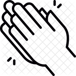 256x256 Clap Icon Of Line Style